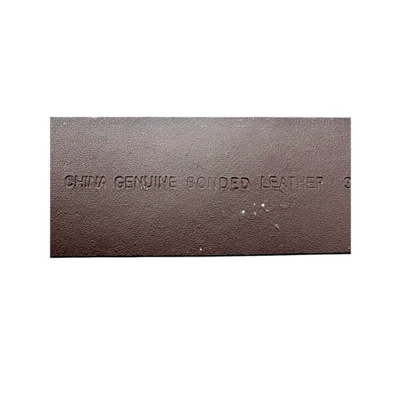 NWT Lane Bryant Plus Size Brown Leather Belt Silver Tone Gem Buckle Size 14/16 - Picture 8 of 11